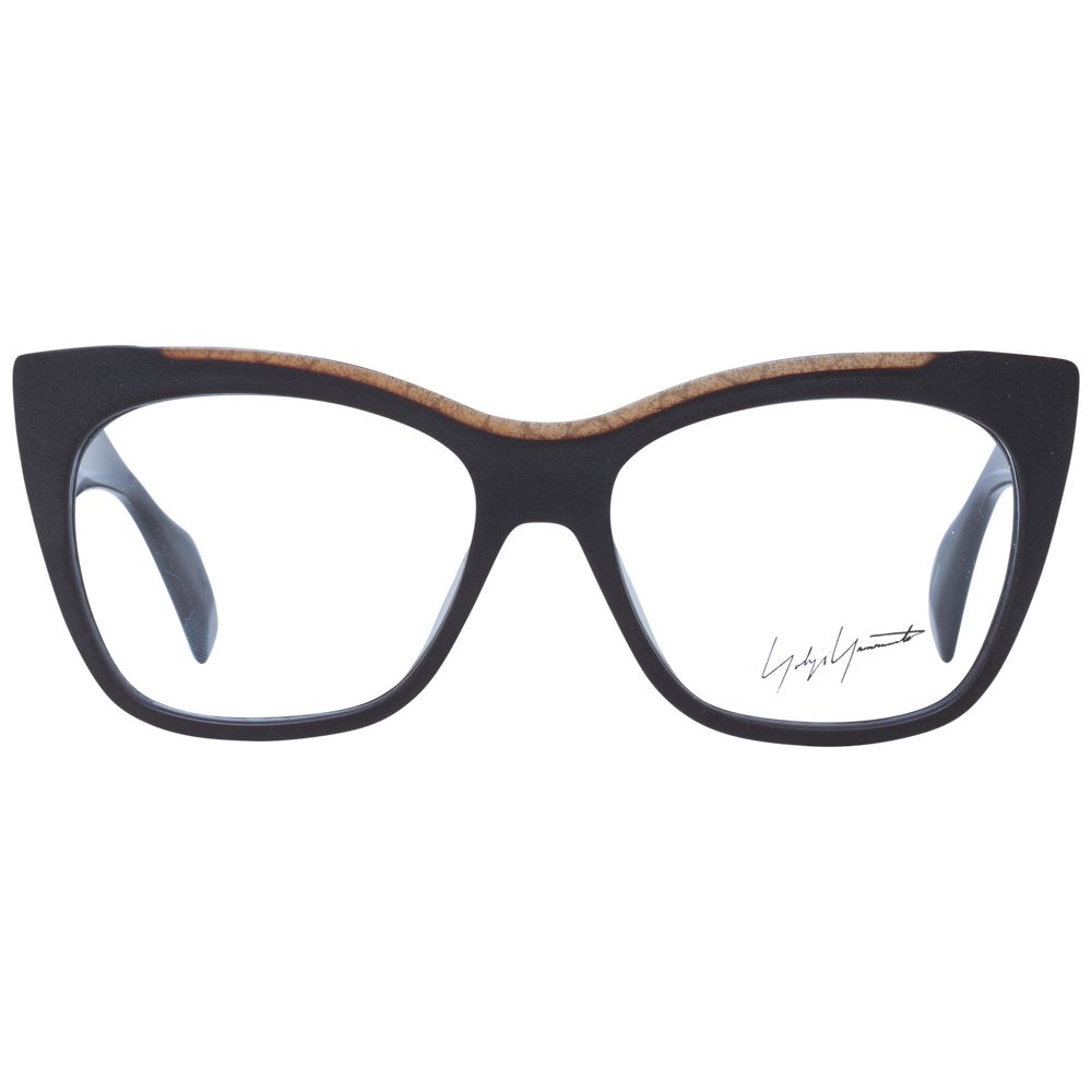 Yohji Yamamoto Braune Acetat-Brille (Rahmen)