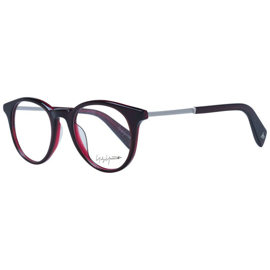 Yohji Yamamoto Rote Acetat-Brille (Rahmen)