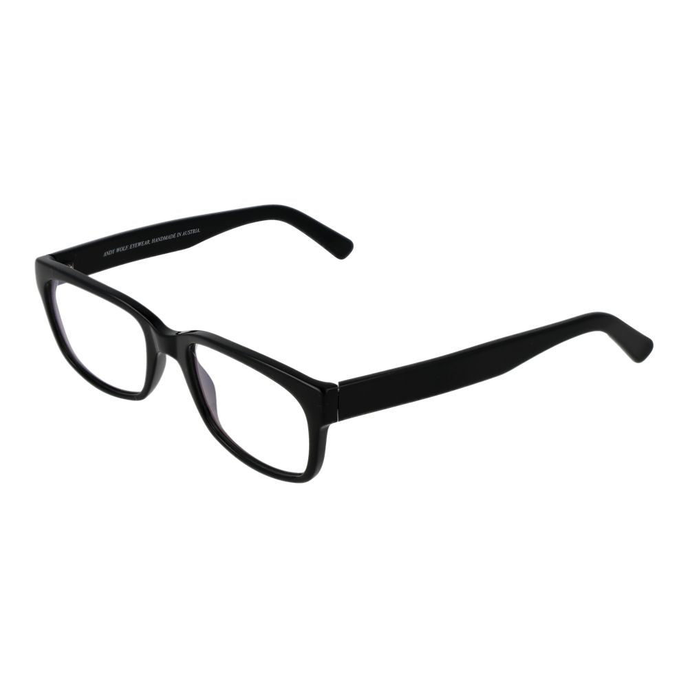 Andy Wolf Schwarze Acetat-Brille (Gestell)