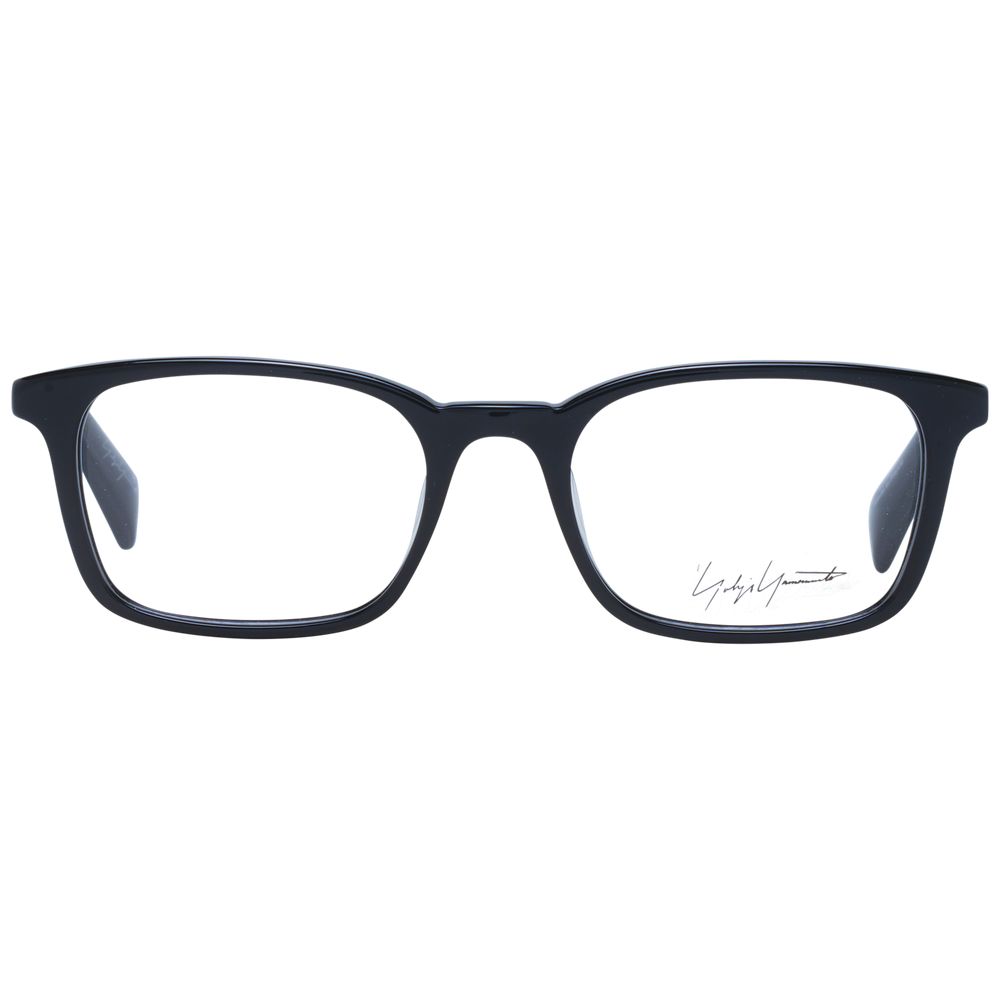 Yohji Yamamoto Schwarze Acetat-Brille (Gestelle)