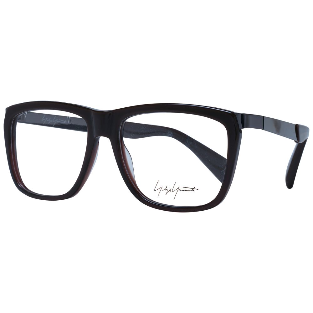 Yohji Yamamoto Braune Acetat-Brille (Gestell)