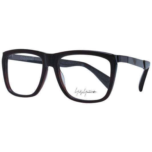 Yohji Yamamoto Braune Acetat-Brille (Gestell)