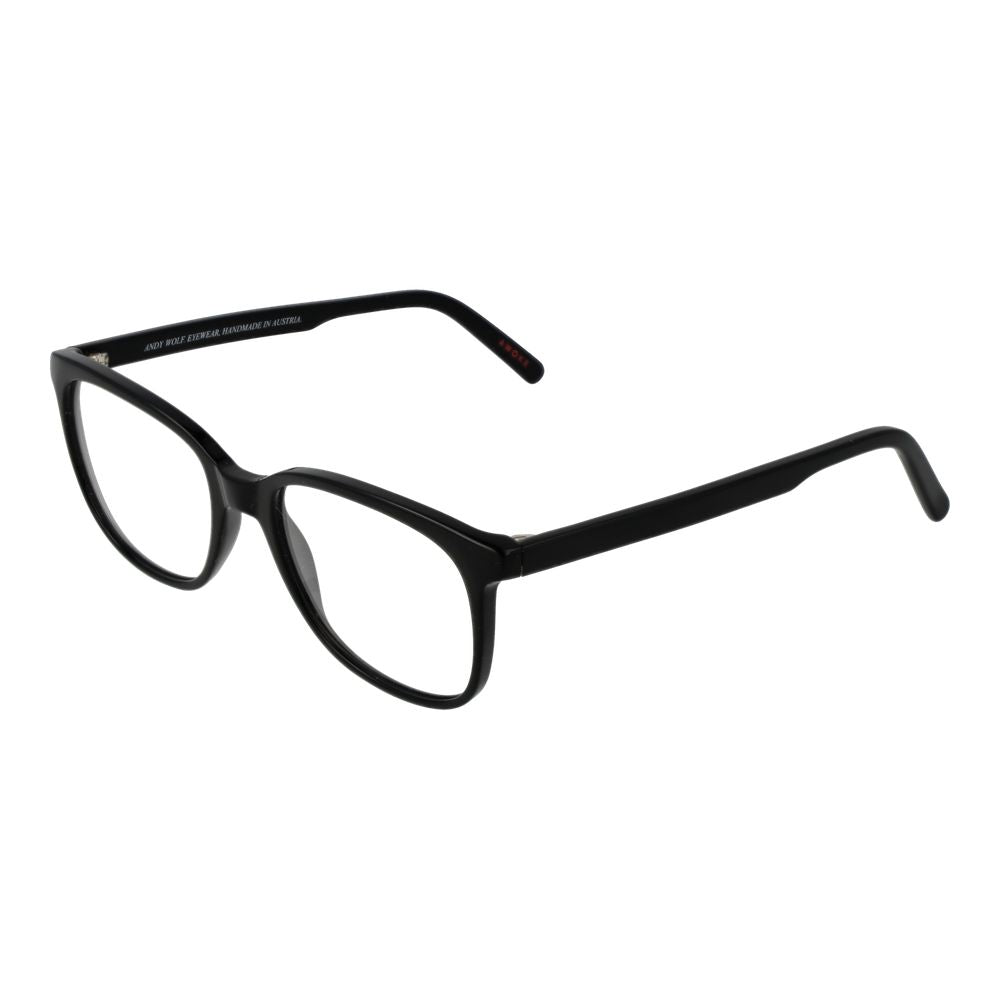 Andy Wolf Schwarze Acetat-Brille (Gestell)