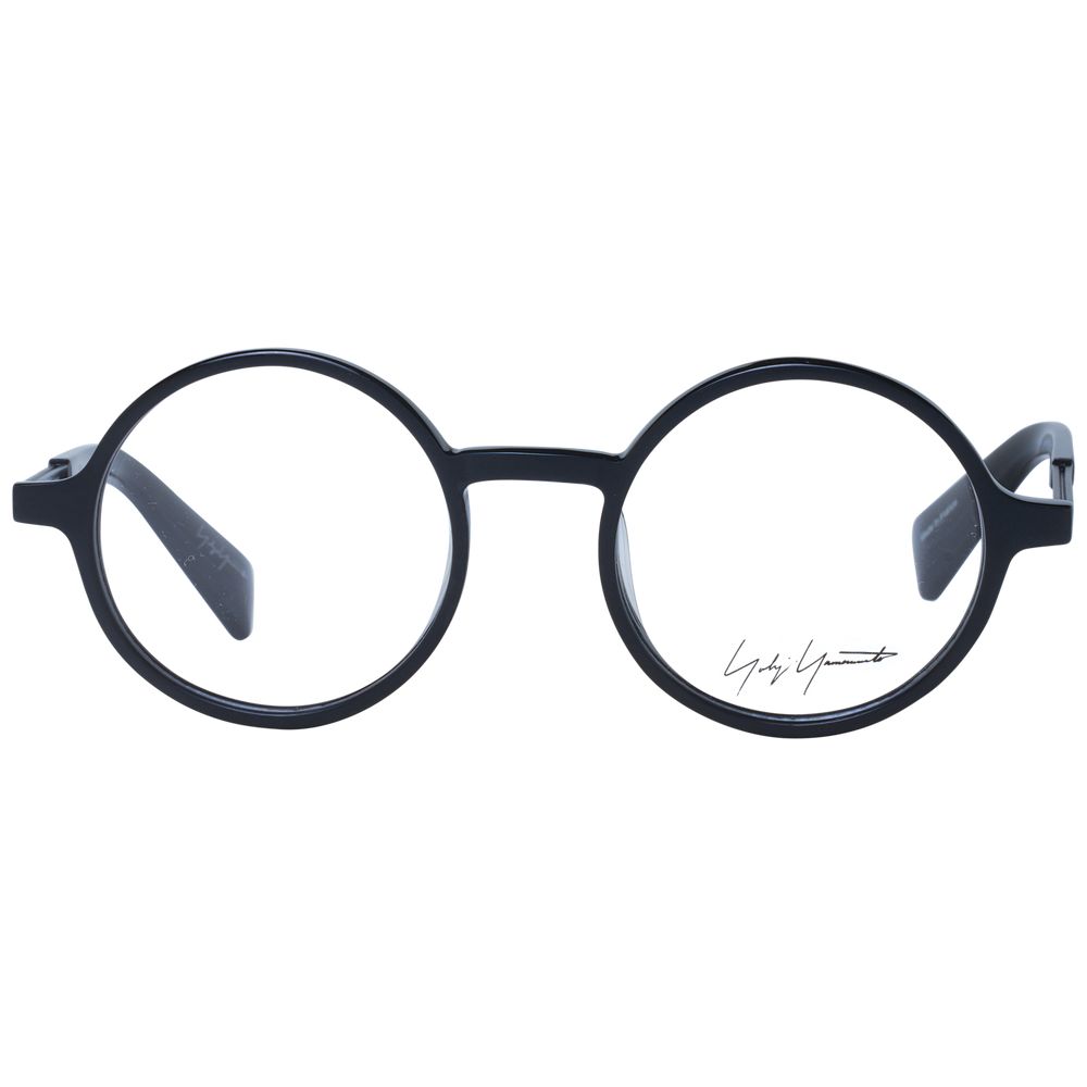 Yohji Yamamoto Schwarze Brille aus Acetat (Gestell)