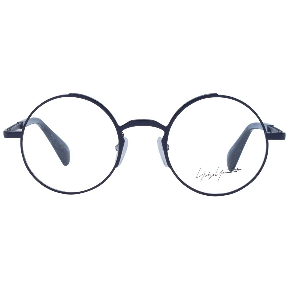 Yohji Yamamoto Blaue Metallbrille (Gestelle)