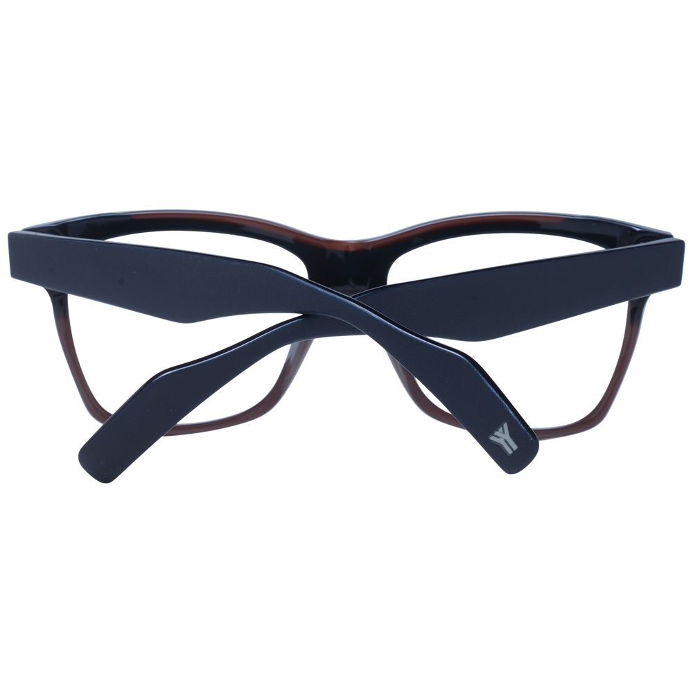 Yohji Yamamoto Blaue Acetat-Brille (Gestell)