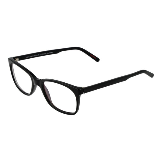 Andy Wolf Schwarze Acetat-Brille (Gestell)