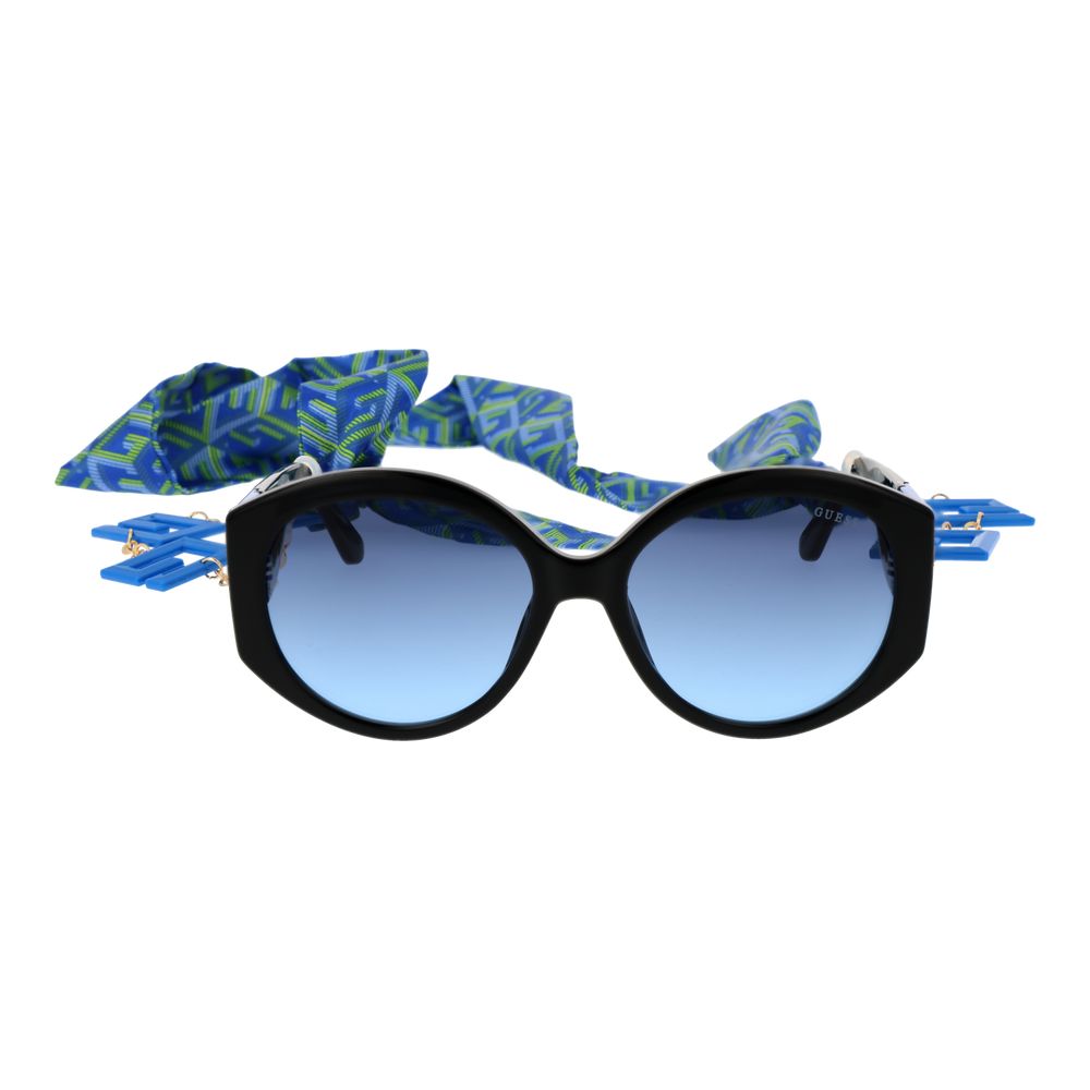 Guess Schwarze Sonnenbrille aus Kunststoff