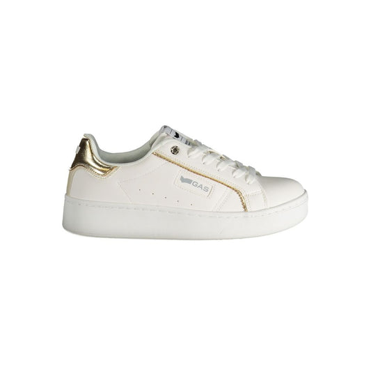 Gas Sneaker aus weißem Polyester