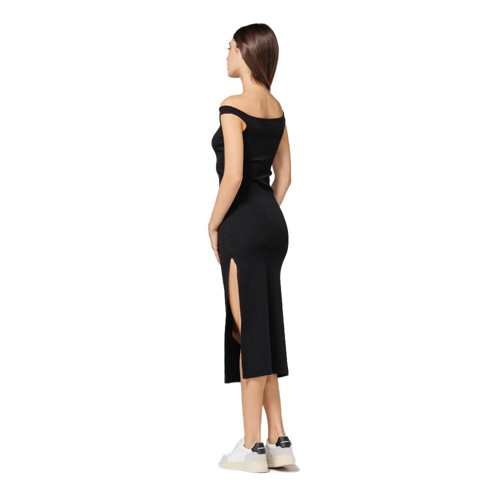 Hinnominate Schwarzes Baumwollkleid