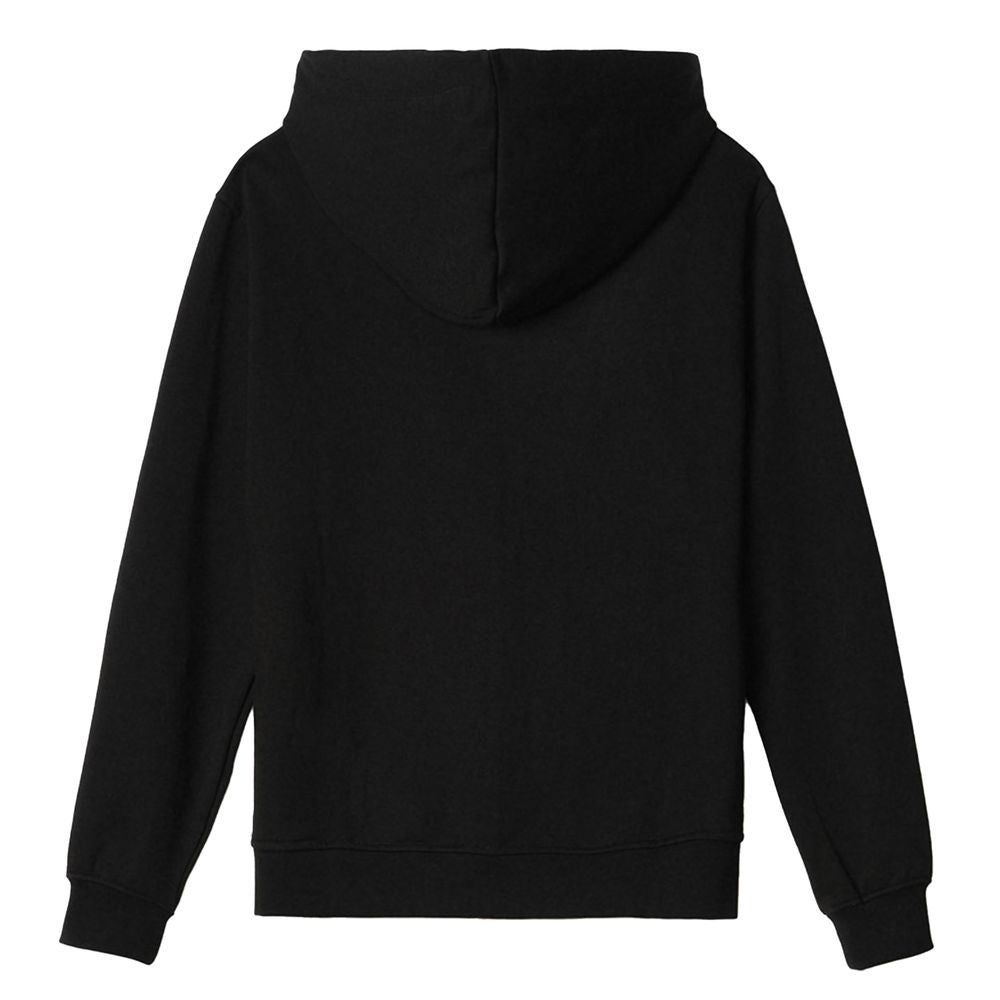 Hinnominate Schwarzer Baumwollpullover