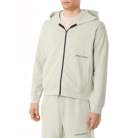 Hinnominate Grüner Baumwollpullover