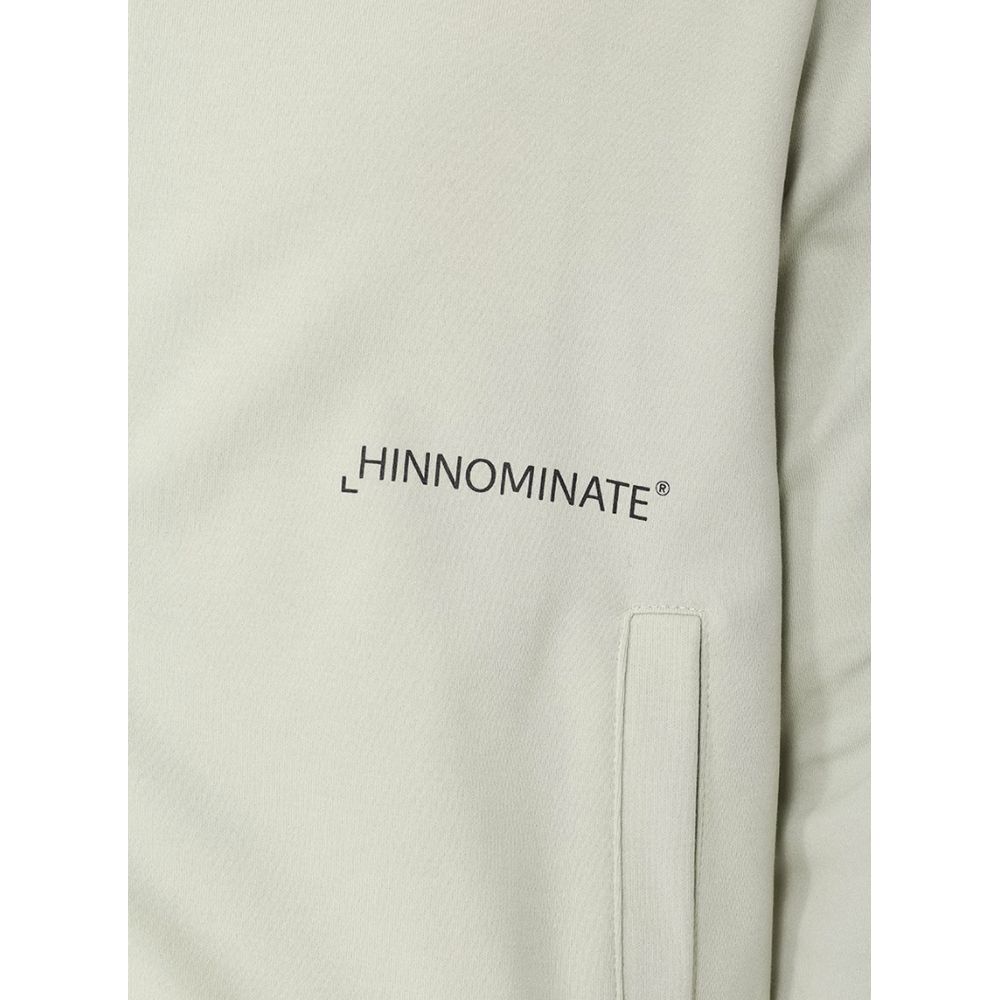Hinnominate Grüner Baumwollpullover