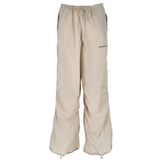 Hinnominate Beige Nylon Jeans &amp