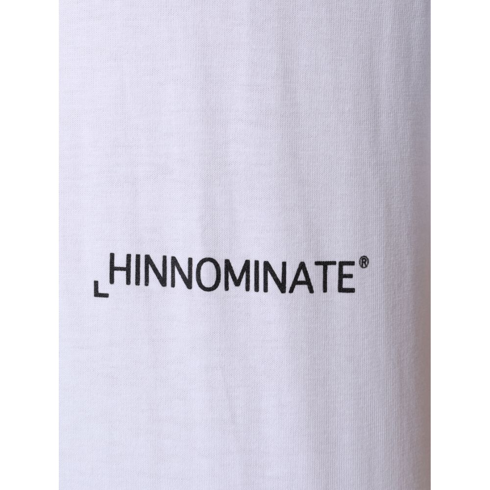 Hinnominate T-Shirt aus weißer Baumwolle