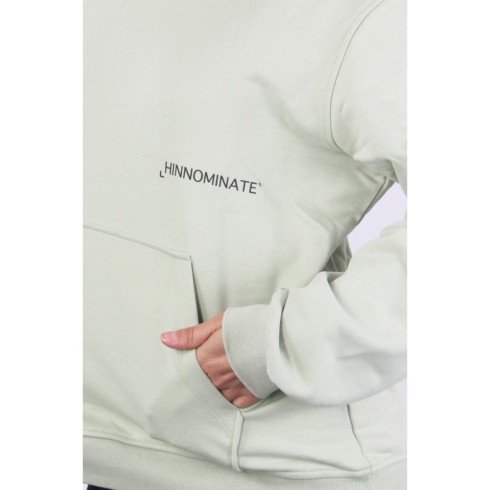 Hinnominate Grüner Baumwollpullover