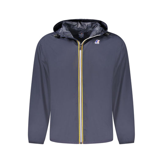 K-WAY Blaue Polyamid Herren Jacke