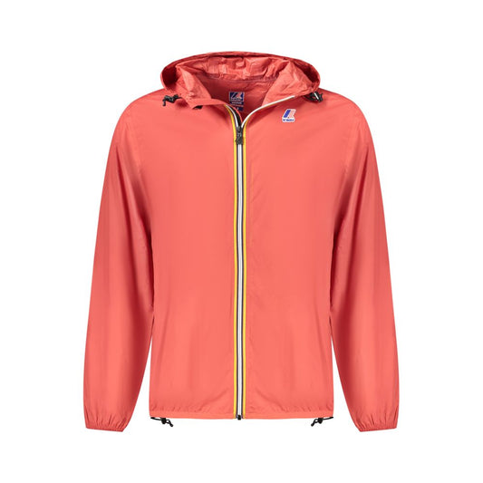 K-WAY Rote Polyamid Herren Jacke