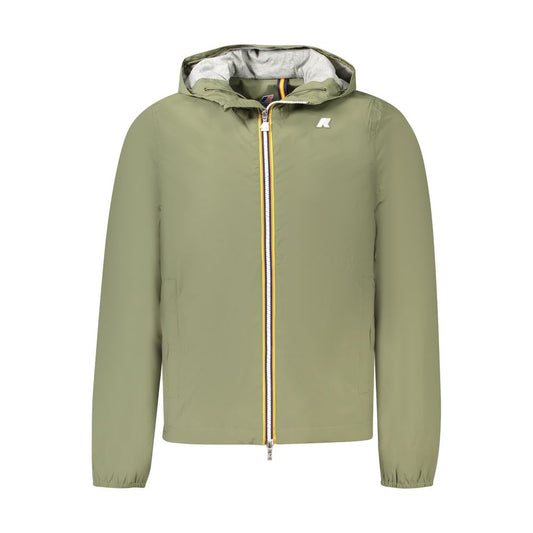 K-WAY Grüne Nylon Männer Jacke