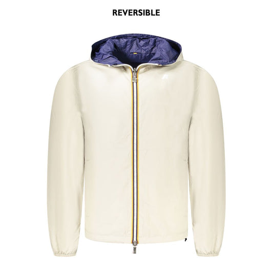 K-WAY Beige Nylon Männer Jacke