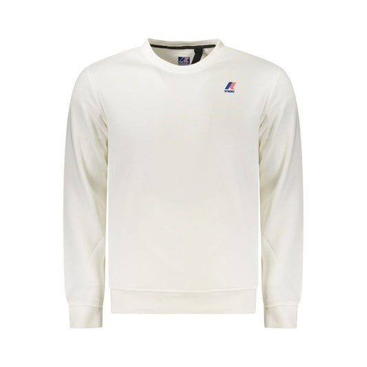 K-WAY Weißer Baumwollpullover für Männer