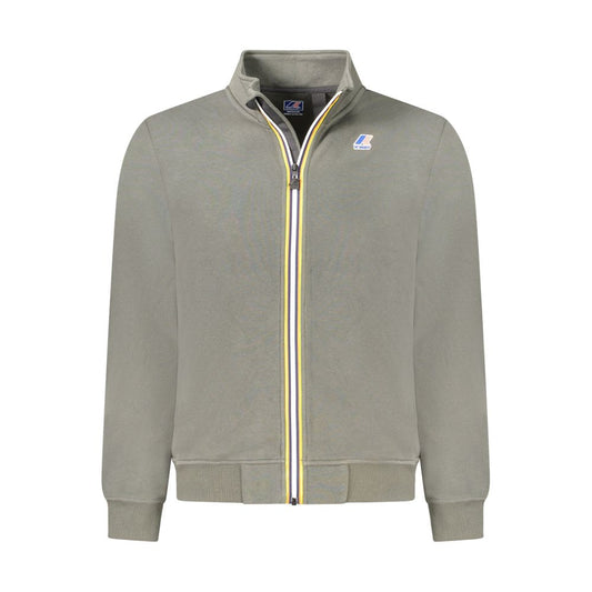 K-WAY Grüner Baumwollpullover für Männer