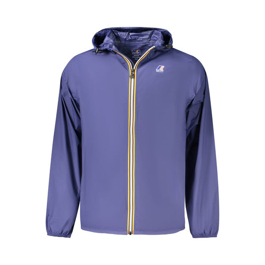 K-WAY Blaue Polyamid Herren Jacke