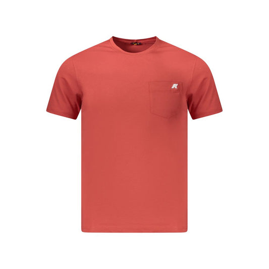 K-WAY Rotes Baumwolle Männer T-Shirt