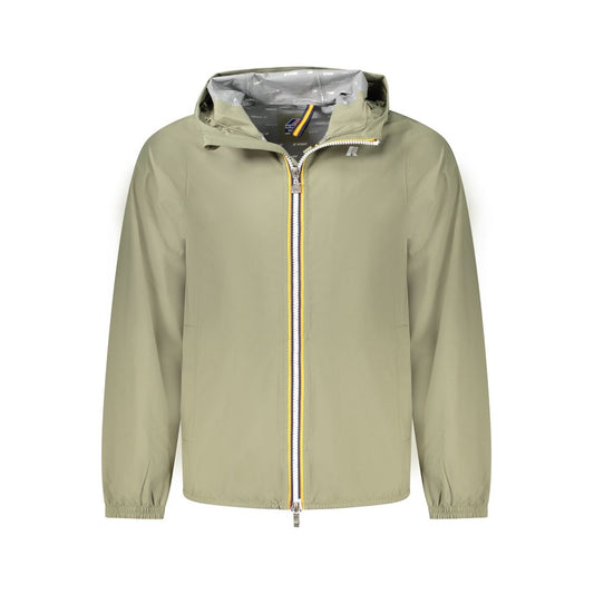 K-WAY Grüne Polyester Männer Jacke