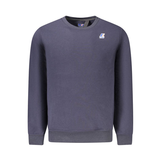 K-WAY Blauer Baumwollpullover für Männer