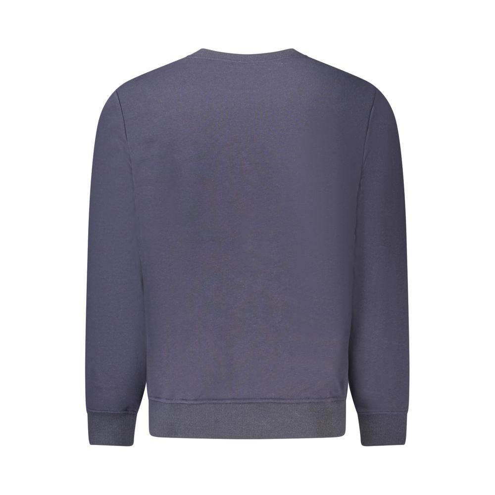 K-WAY Blauer Baumwollpullover für Männer