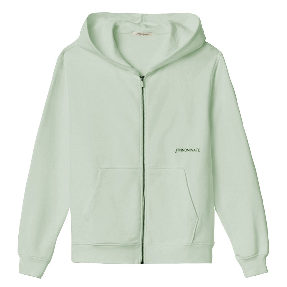 Hinnominate Grüner Baumwollpullover