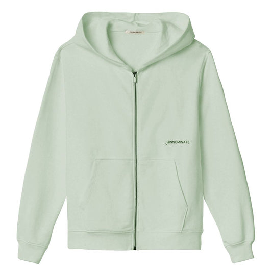 Hinnominate Grüner Baumwollpullover