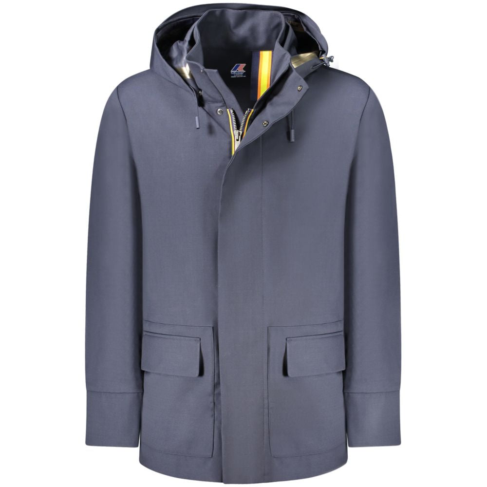 K-WAY Blaue Wolljacke