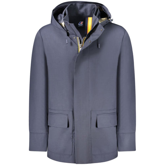 K-WAY Blaue Wolljacke