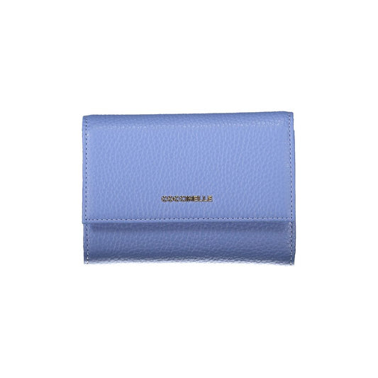 Coccinelle Blaues Leder Portemonnaie