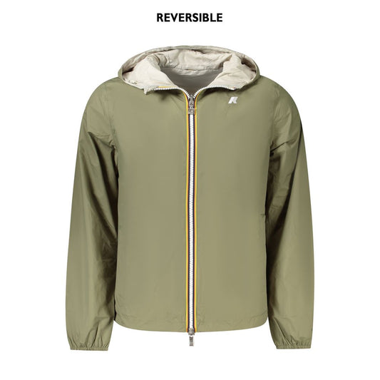 K-WAY Grüne Nylonjacke