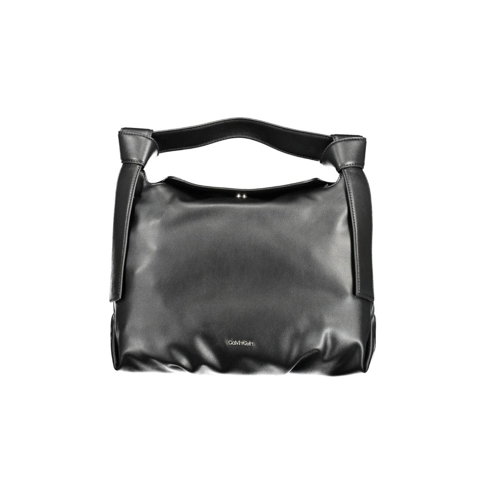 Calvin Klein Schwarze Polyester Handtasche