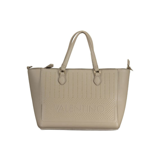 Mario Valentino Beige Polyethylen Handtasche