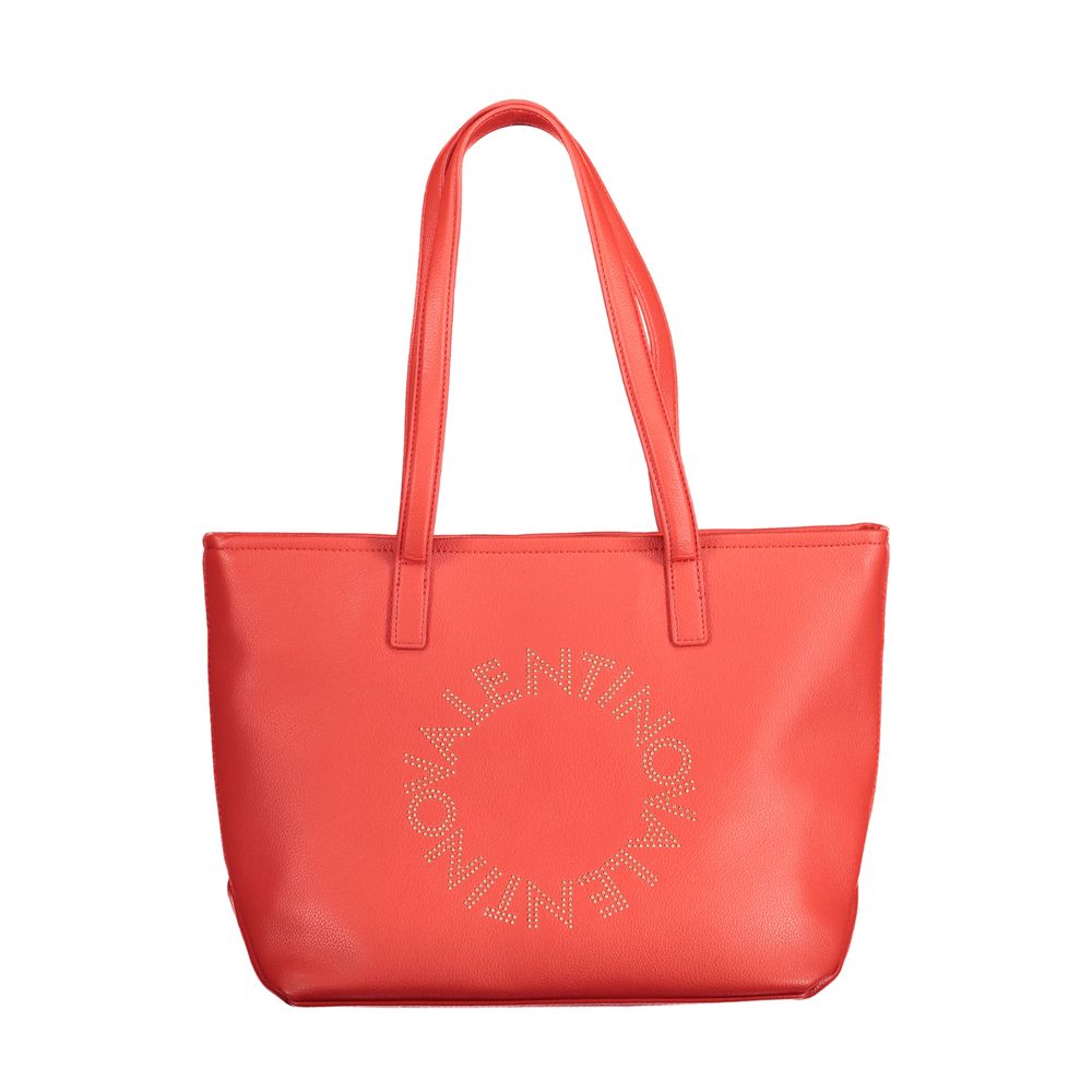Mario Valentino Rote Polyethylen-Handtasche
