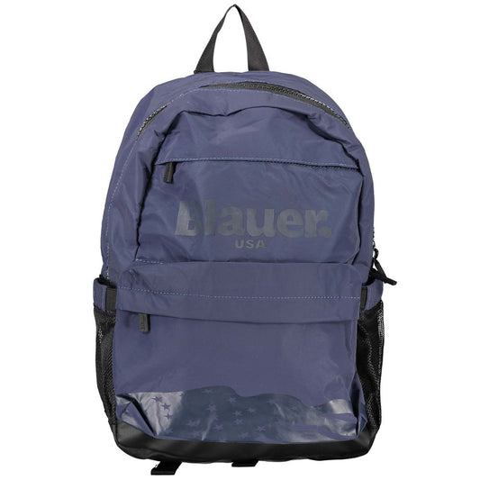 Blauer Polyester-Rucksack