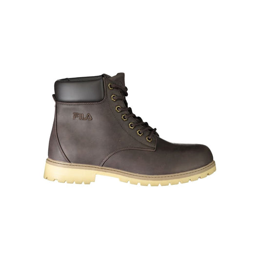 Fila Brauner Polyester-Stiefel