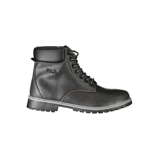 Fila Schwarzer Polyester-Stiefel