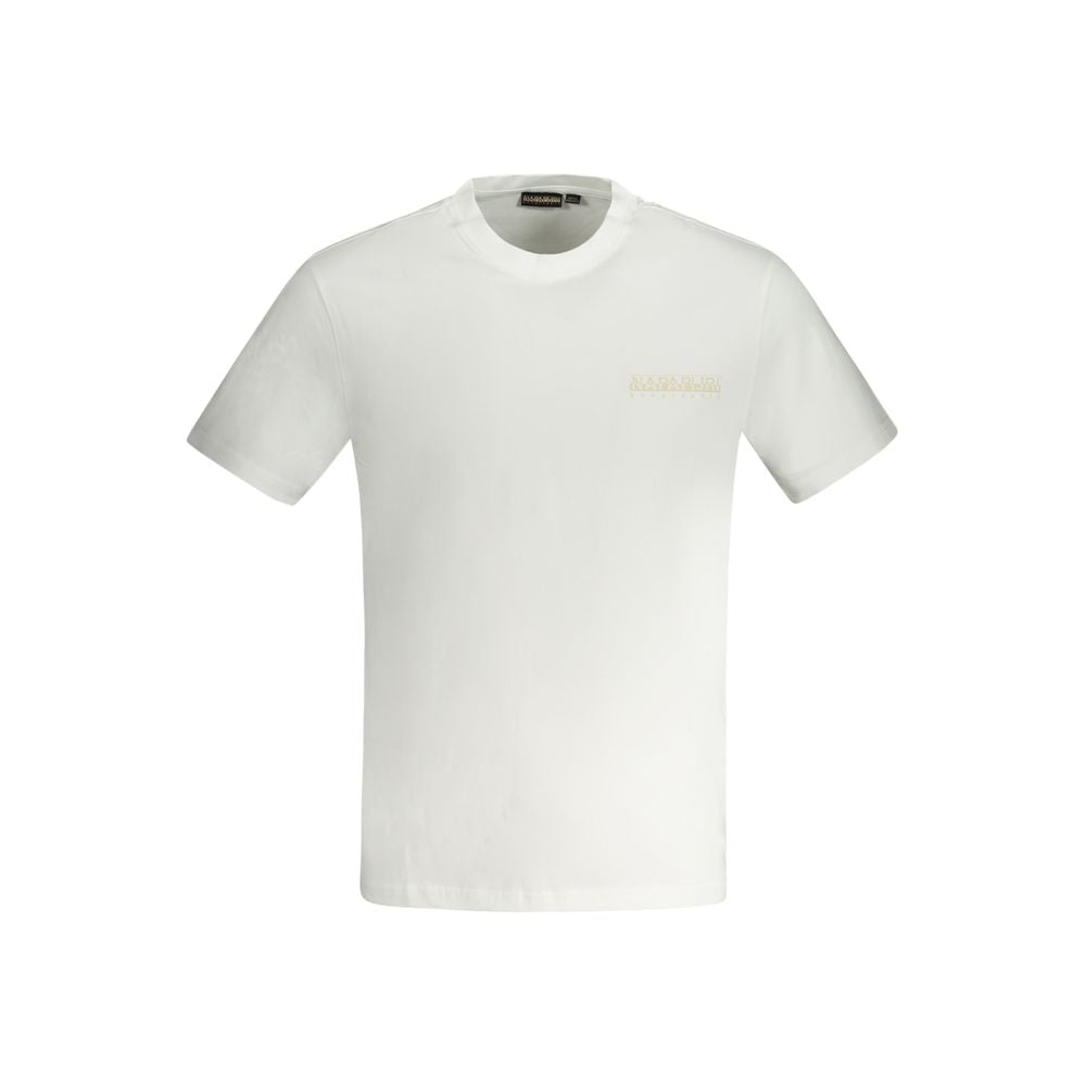 Napapijri T-Shirt aus weißer Baumwolle