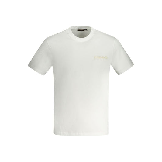Napapijri T-Shirt aus weißer Baumwolle