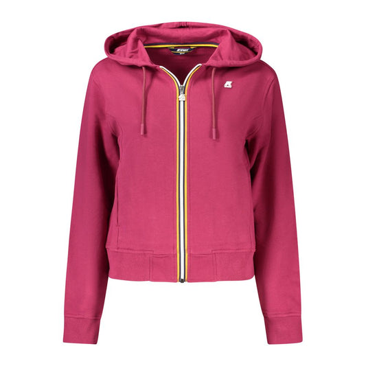 K-WAY Lila Baumwollpullover