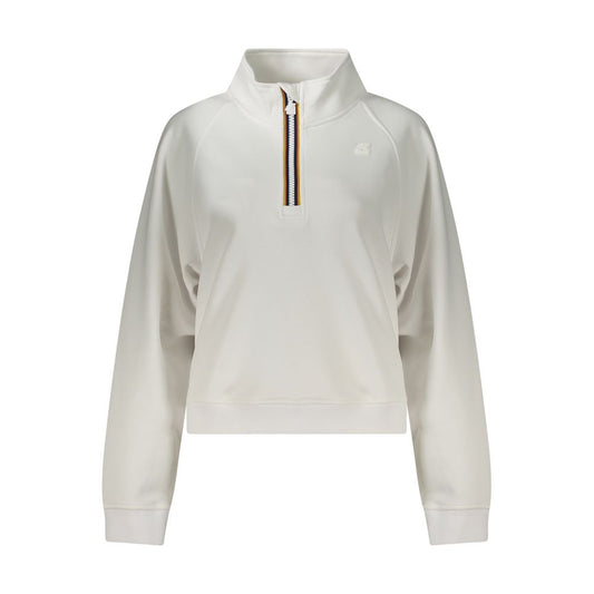 K-WAY Weißer Polyester-Pullover