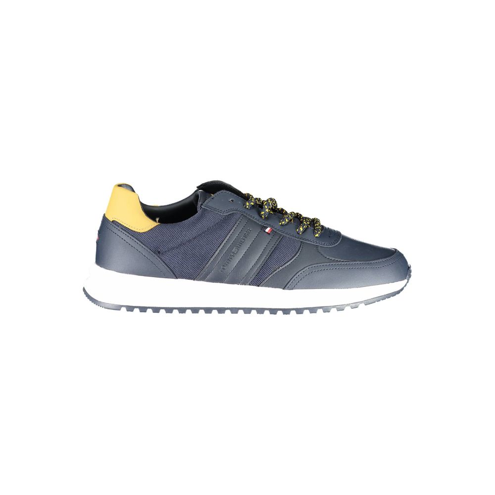 Tommy Hilfiger Blauer Synthetik-Sneaker