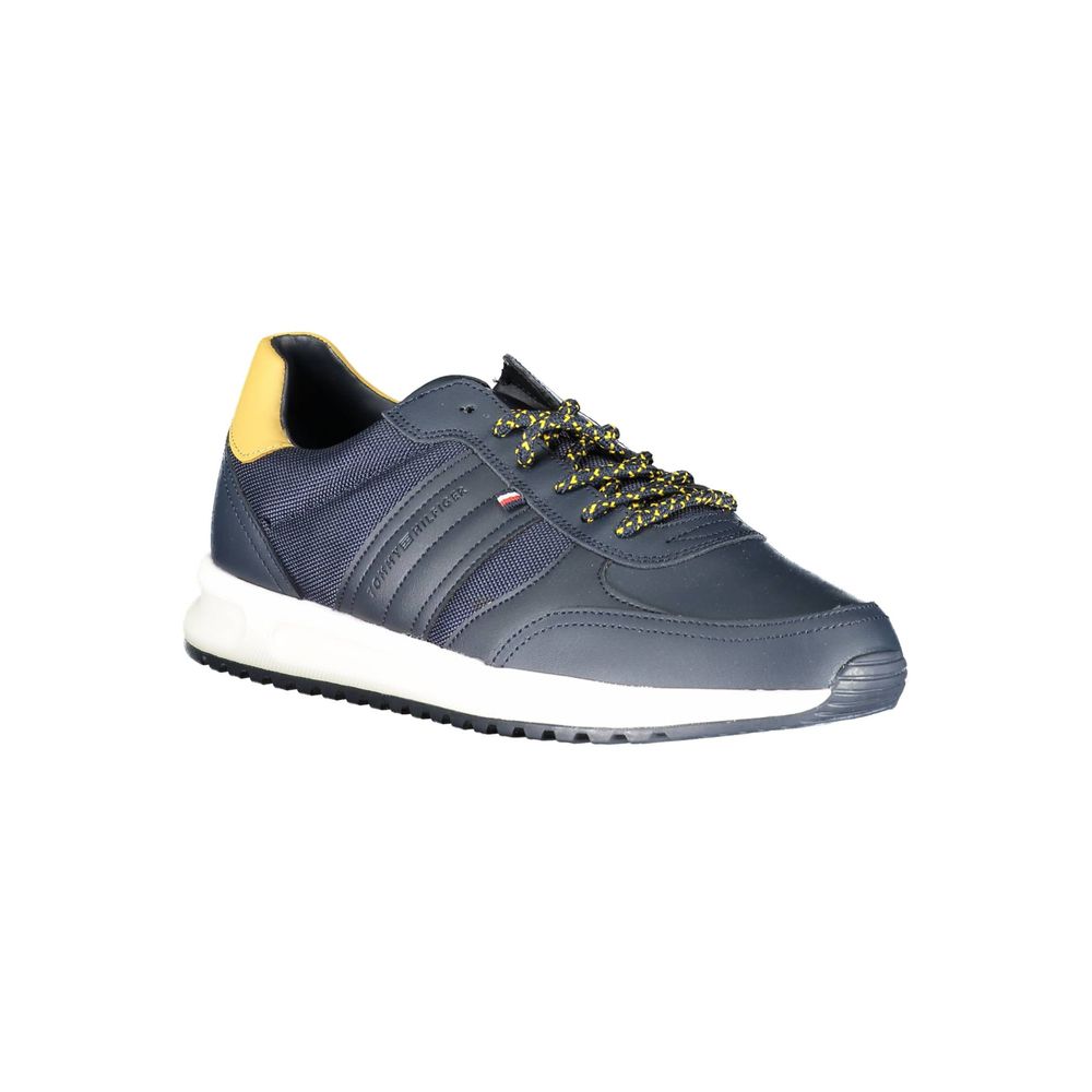 Tommy Hilfiger Blauer Synthetik-Sneaker