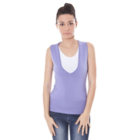 Datch Lila Baumwollpullover